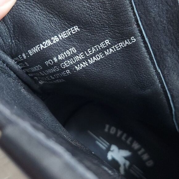 Idyllwind Calf Hair Cow Print Cowboy Booties Sz 8 - Picture 13 of 15